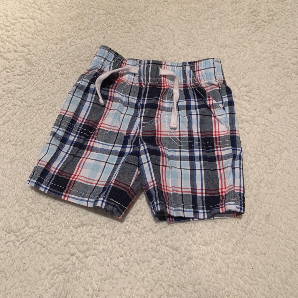 Plaid shorts